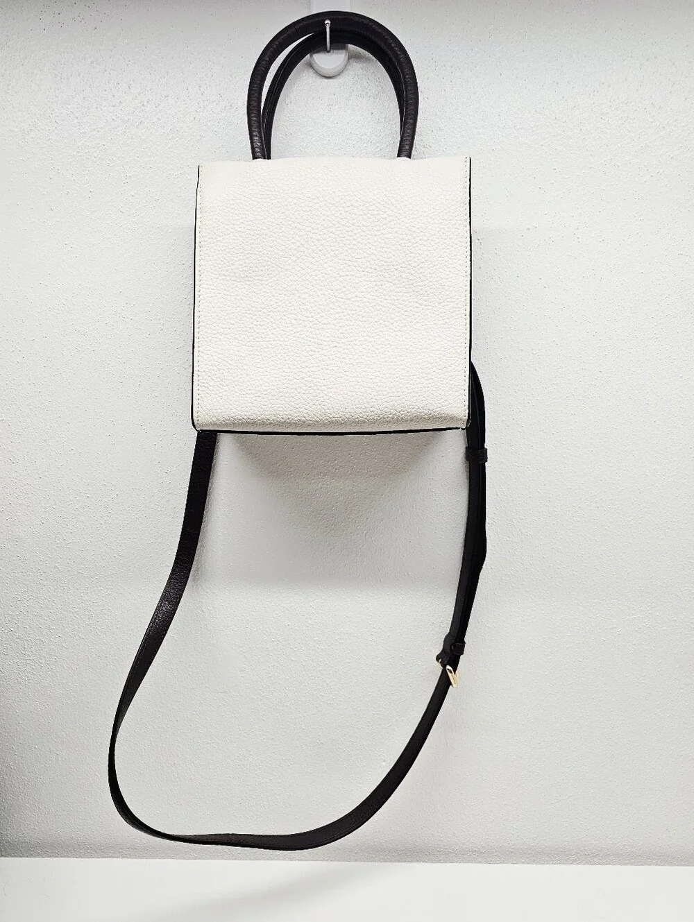 Coach Mini Cally Crossbody Chalk Brown Signature C Accent With Dust Bag C2133
